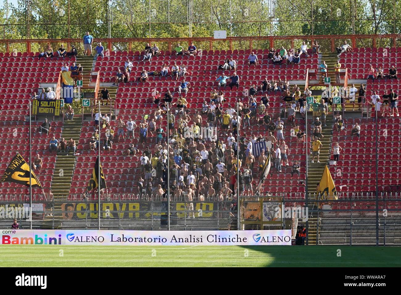 Pérouse, Italie. 14Th Sep 2019. FANS JUVE STABIA Juve Stabia Perugia pendant vs soccer italien - Serie B - Championnat Hommes LPS/crédit : Loris Cerquiglini/Alamy Live News Banque D'Images