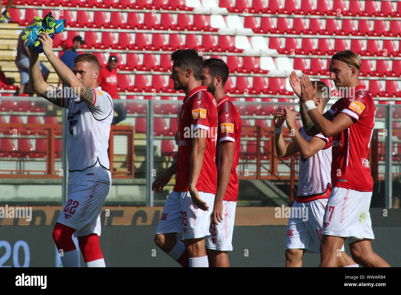 Pérouse, Italie. 14Th Sep 2019. Pérouse SALUTA FANS À LA FIN DU MATCH au cours de la Juve Stabia Perugia Vs - football italien Serie B Championnat Hommes - Crédit : LPS/Loris Cerquiglini/Alamy Live News Banque D'Images