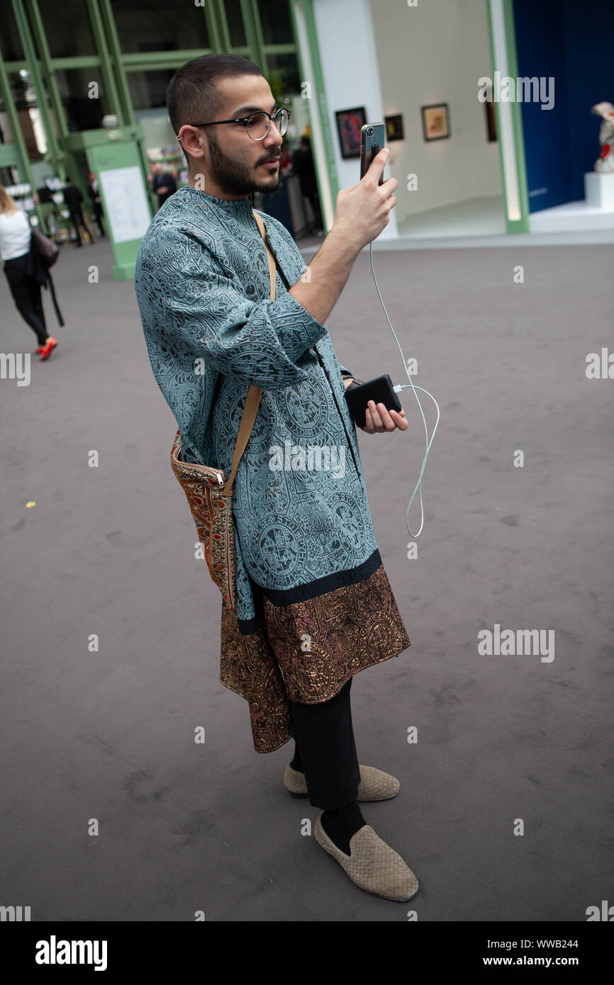 Bahreïn l'art dans le Grand Palais, la Biennale de Paris, l'Universelle Art Fair, Paris Banque D'Images