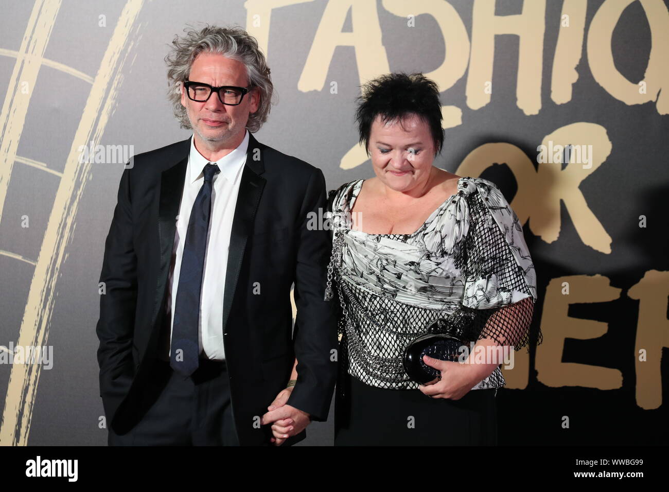 Londres, Royaume-Uni, le 14 Sep 2019, Dexter Fletcher à la mode de Naomi Campbell pour les secours. Credit : Uwe Deffner / Alamy Live News Banque D'Images