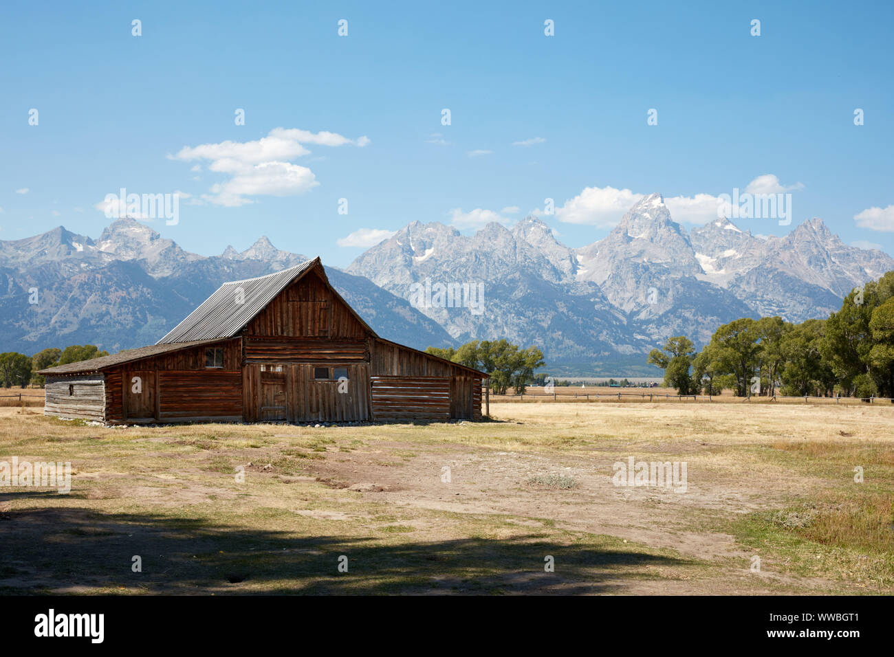 T.A. Moulton barn à Grand Teton National Park Banque D'Images