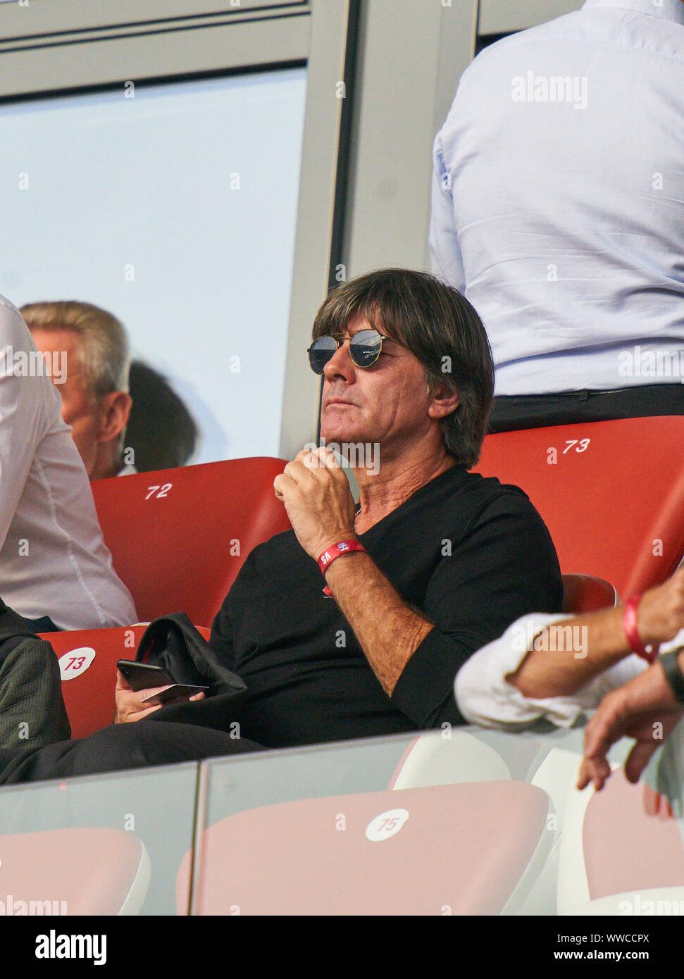 Leipzig, Allemagne. 14Th Sep 2019. Headcoach DFB Joachim Loew, Jogi LÖW, demi-taille, le portrait, le RB LEIPZIG - FC BAYERN MUNICH 1-1 - DFL RÈGLEMENT INTERDIT TOUTE UTILISATION DES PHOTOGRAPHIES comme des séquences d'images et/ou quasi-vidéo - 1.ligue de soccer allemand , Leipzig, Allemagne, 14 septembre 2019 saison 2019/2020, journée 4, FCB, Red Bull, München © Peter Schatz / Alamy Live News Crédit : Peter Schatz/Alamy Live News Banque D'Images