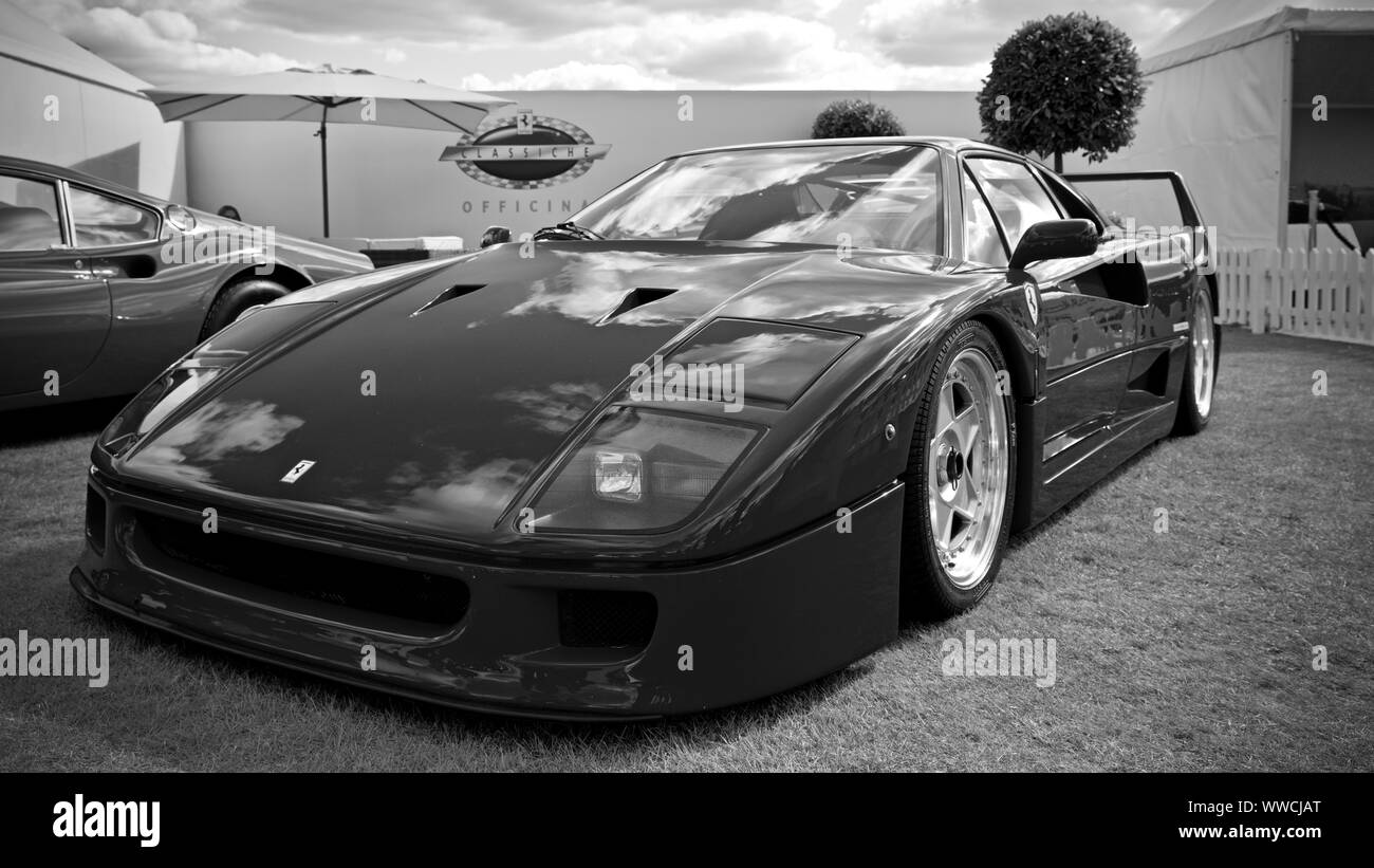 DK Engineering F40 Ferrari dans le Salon privé 2019 Banque D'Images