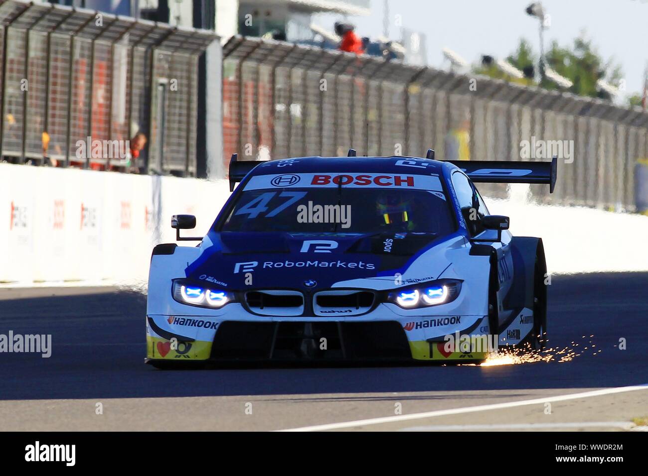 Nurburg, Allemagne. 15 Sep, 2019. Nuerburg, Allemagne 13-15 septembre 2019 : DTM Nürburgring - Qualifications - 2019 Joel Ericsson (BMW Team RBM #  47) | Le monde d'utilisation : dpa Crédit/Alamy Live News Banque D'Images