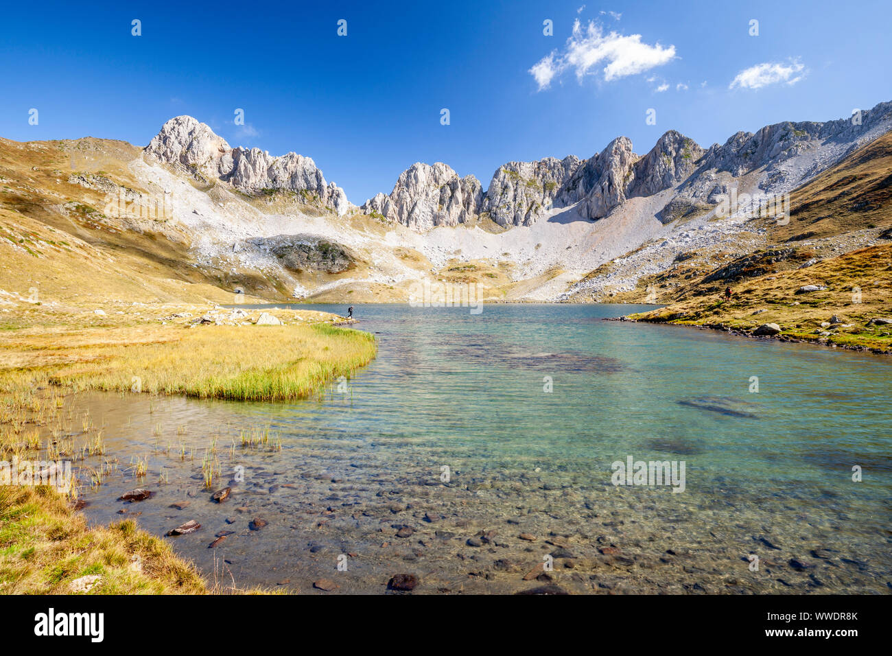 Ibon de Acherito Acherito - lac, Valle de hecho, Huesca, Espagne Banque D'Images