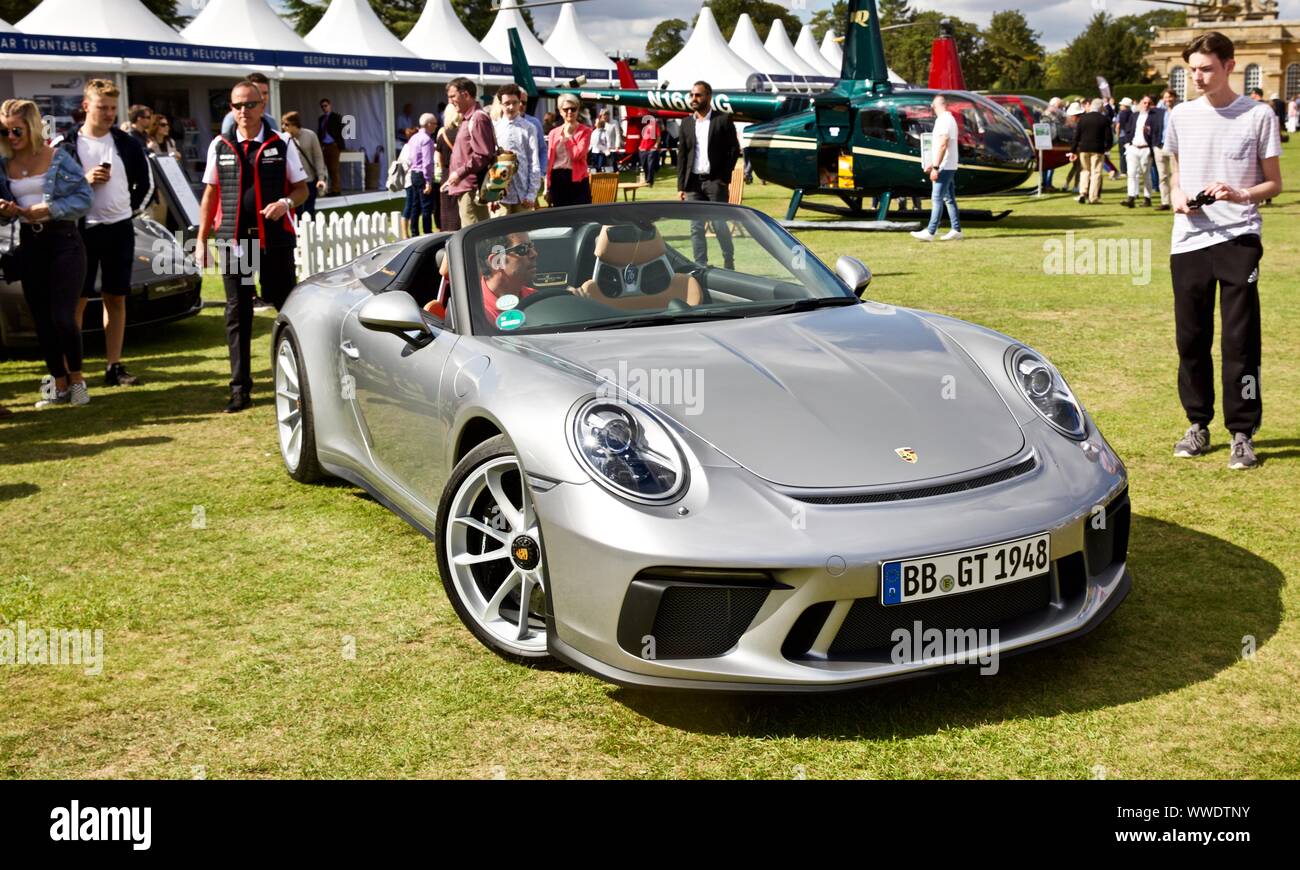 2019 Porsche 911 Speedster sur spectacle au Concours d'elégance à Blenheim Palace, le 8 septembre 2019 Banque D'Images