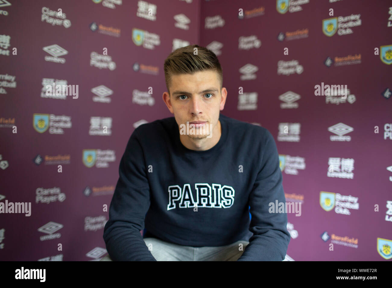 12/09/19 Nick Pope Burnley FC Gardien Banque D'Images