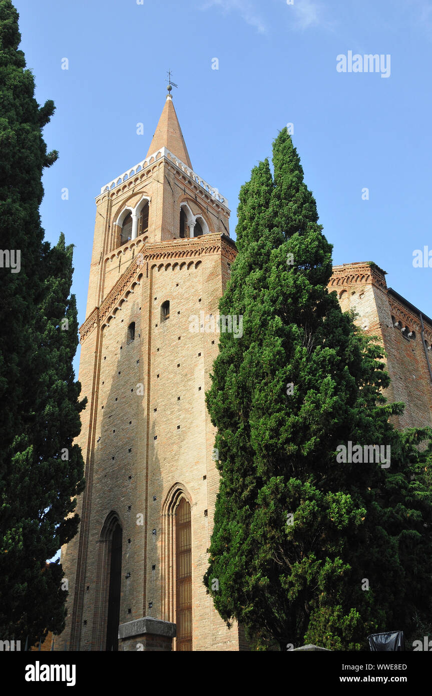 Eglise de Sant'Agostino, chiesa di Sant'Agostino, Rimini, Italy, Europe Banque D'Images