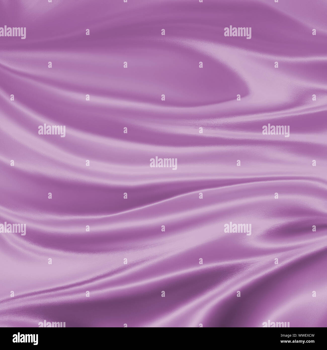 Luxe élégant fond violet pastel illustration avec plis de tissu drapé ondulé et lisse la texture de la soie avec les rides et les plis en fluide Banque D'Images