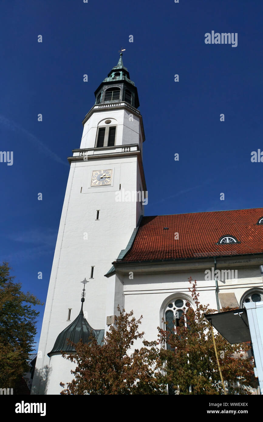 Barocke evangelische Stadtkirche Saint Marien, celle, Niedersachsen, Deutschland Banque D'Images