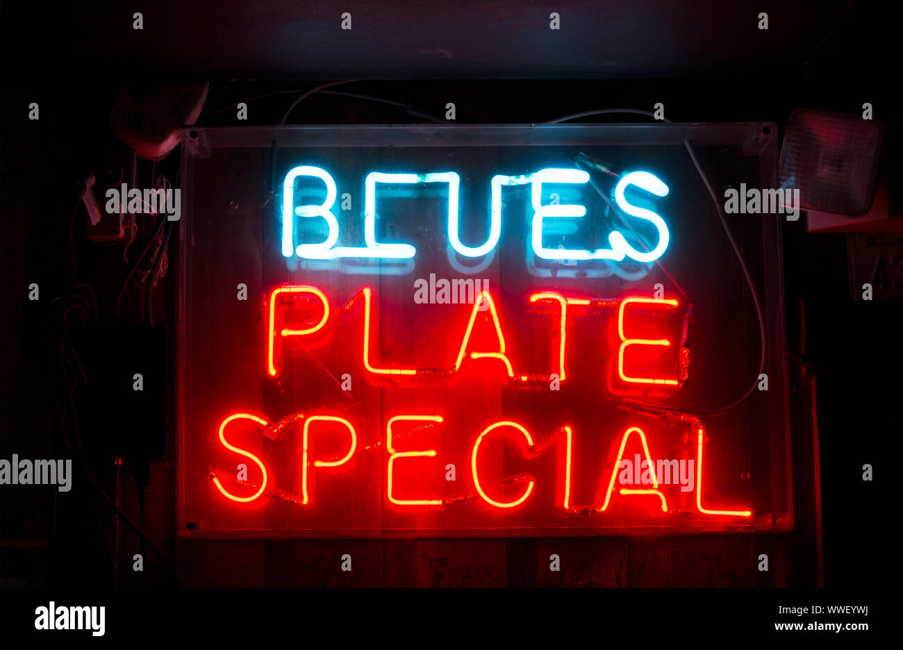 Barbecue à motif dinosaure à Syracuse, NY Banque D'Images