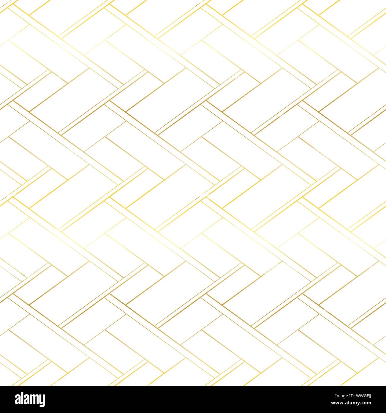 Vecteur de luxe modèle homogène. Golden cross lines abstract background Illustration de Vecteur