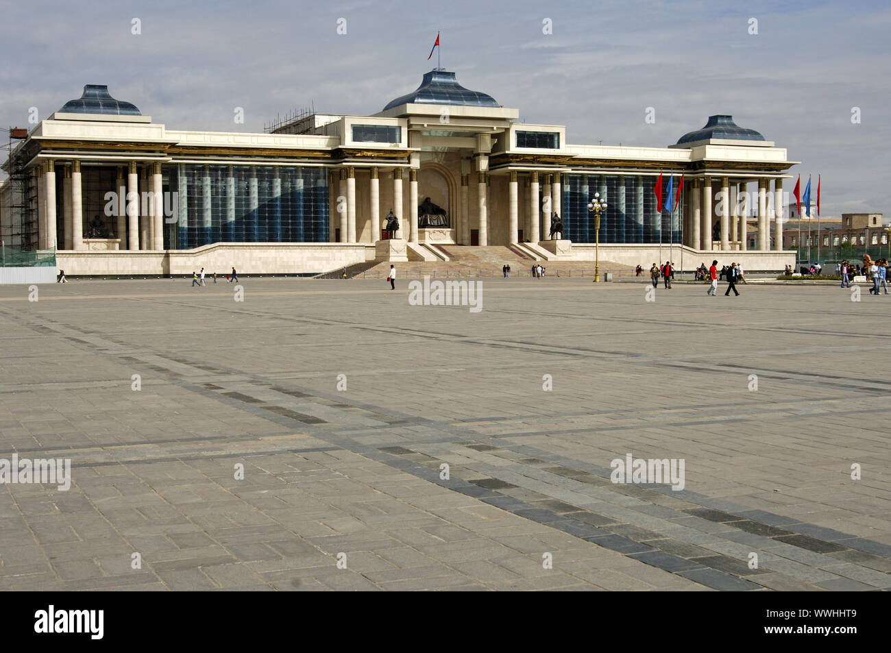 Vous pouvez Batar, carrés, la Mongolie Ulanbator Banque D'Images