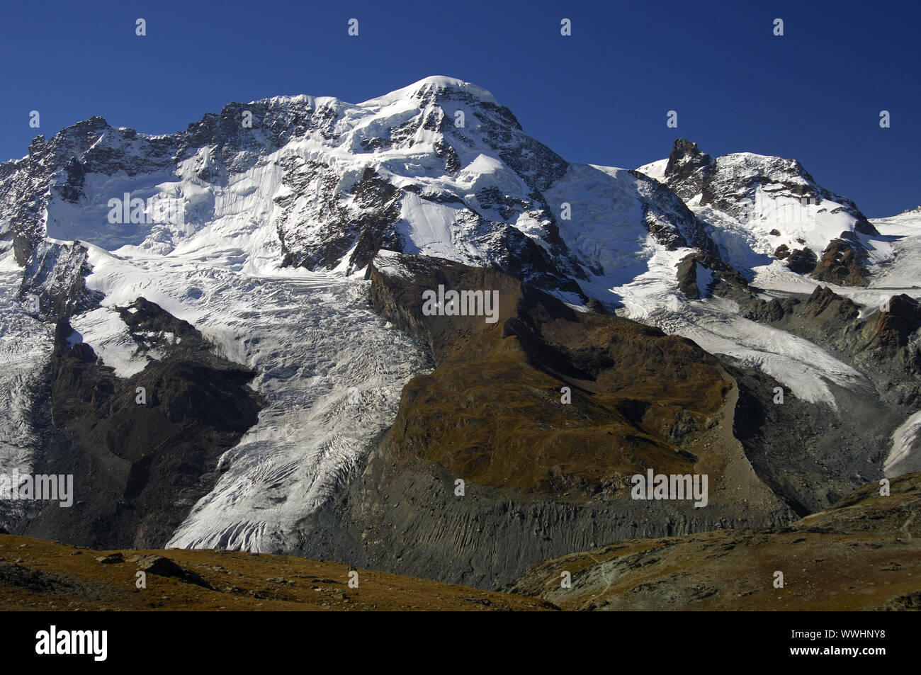 Monde Glacier Zermatt, Suisse Banque D'Images