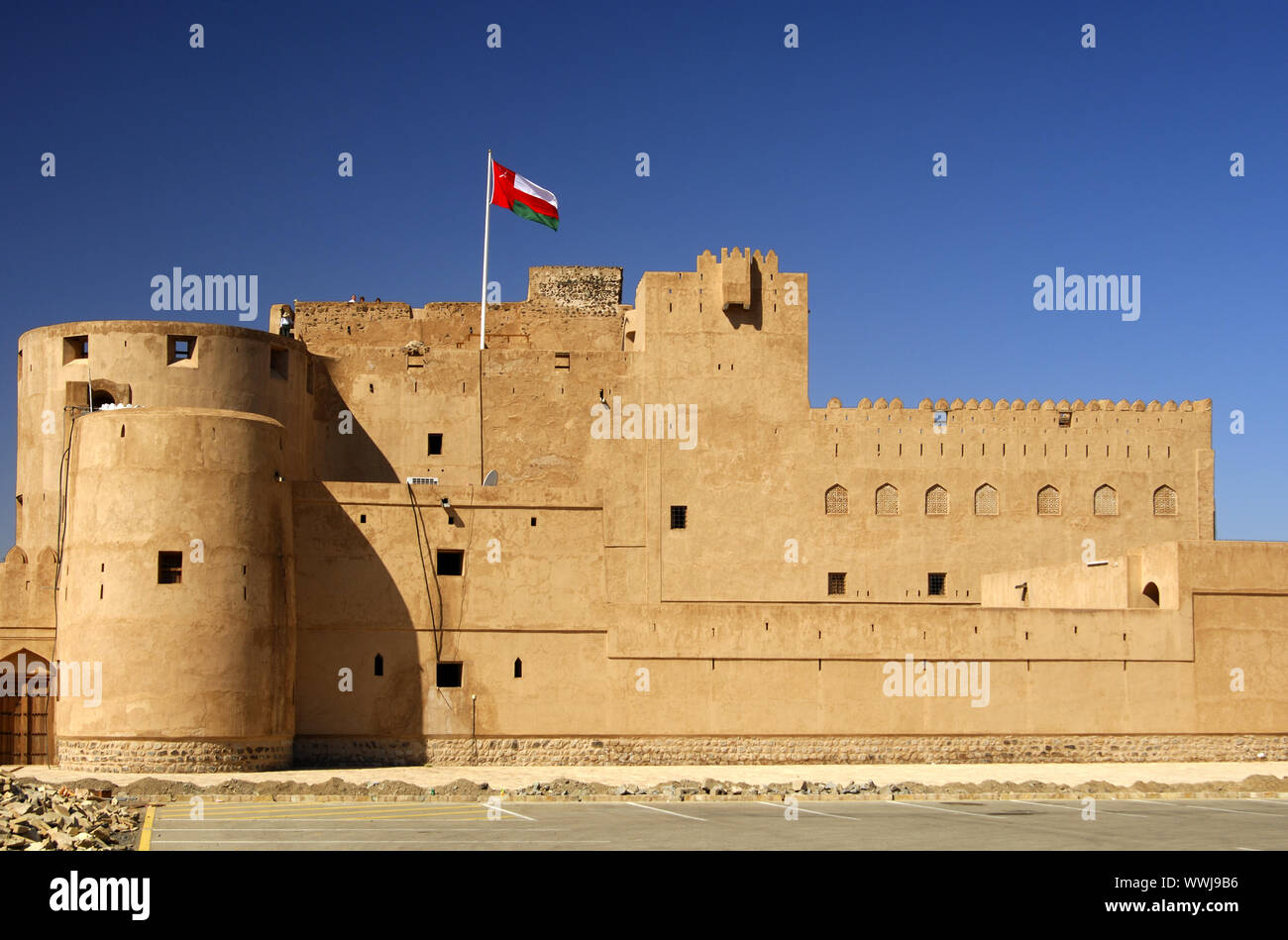 Fort Jabrin, Oman Banque D'Images