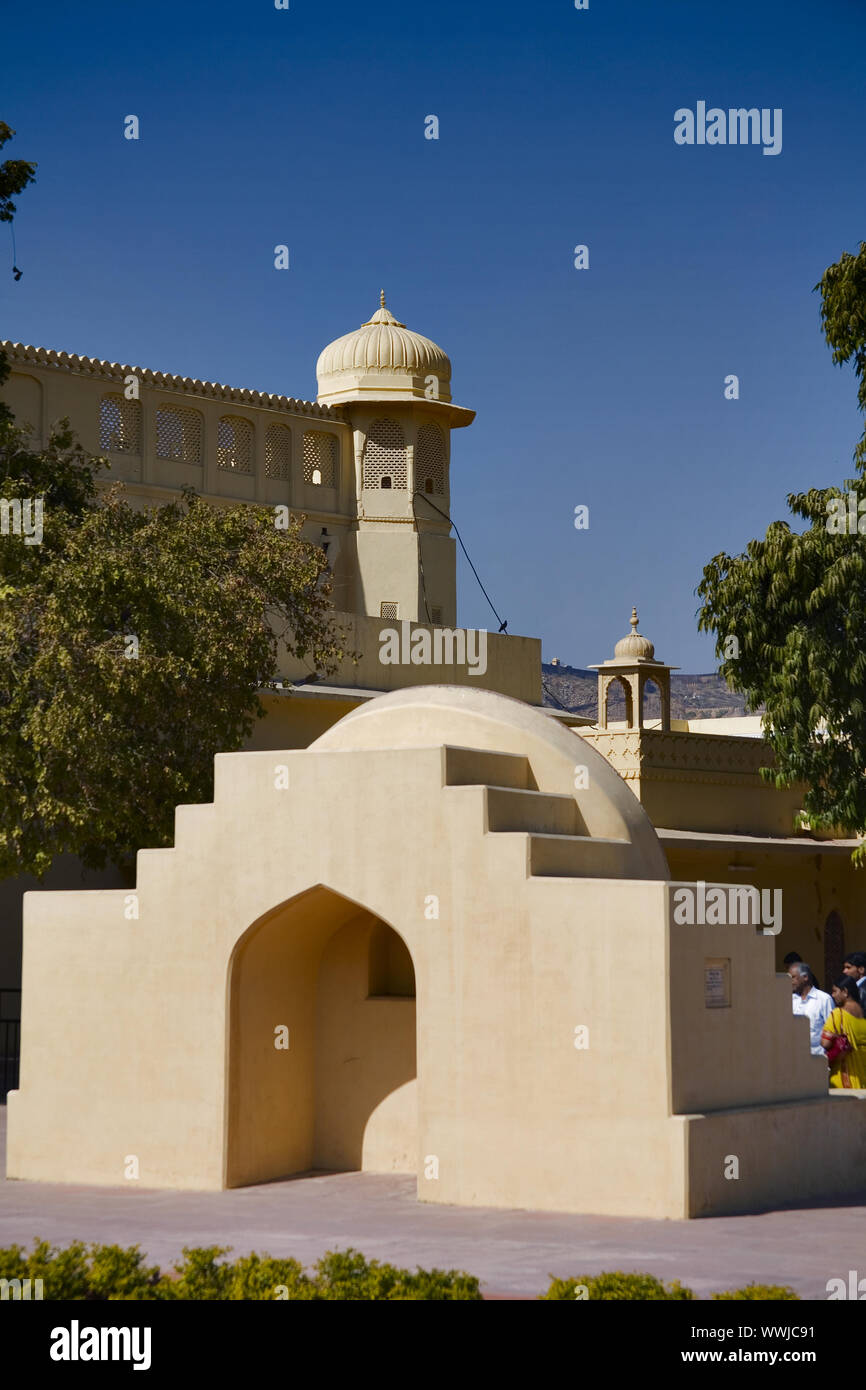 , L'observatoire Jantar Mantar, Jaipur, Inde du Nord, Inde, Asie Banque D'Images