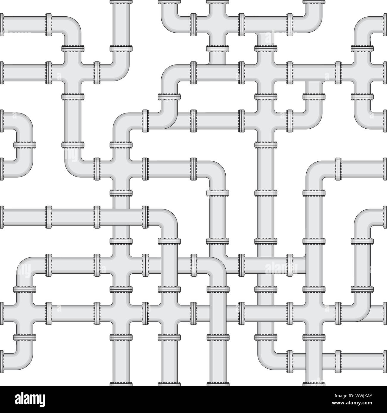 Texture Seamless vector - alimentation en eau Illustration de Vecteur