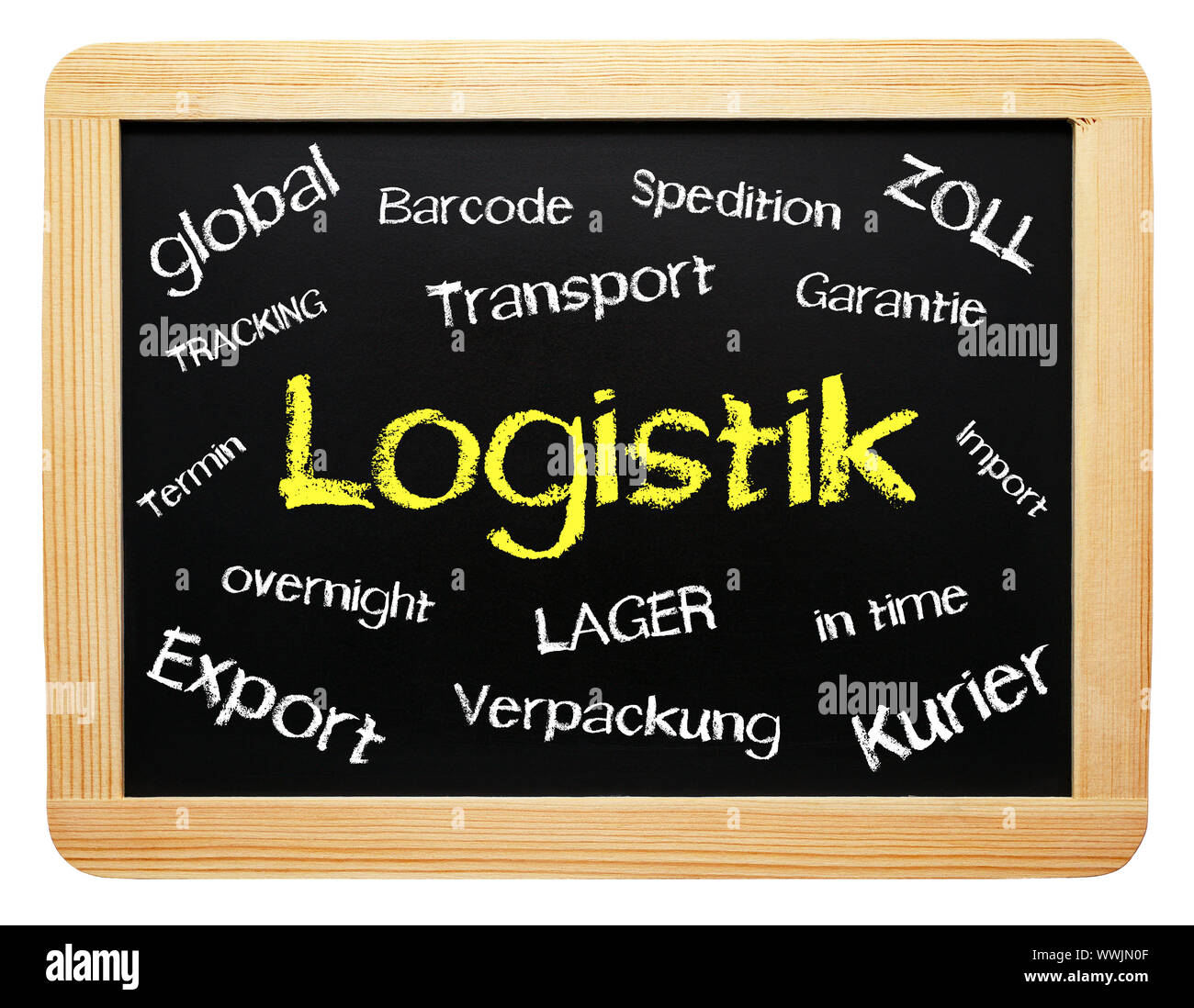 Logistique - tableau Banque D'Images