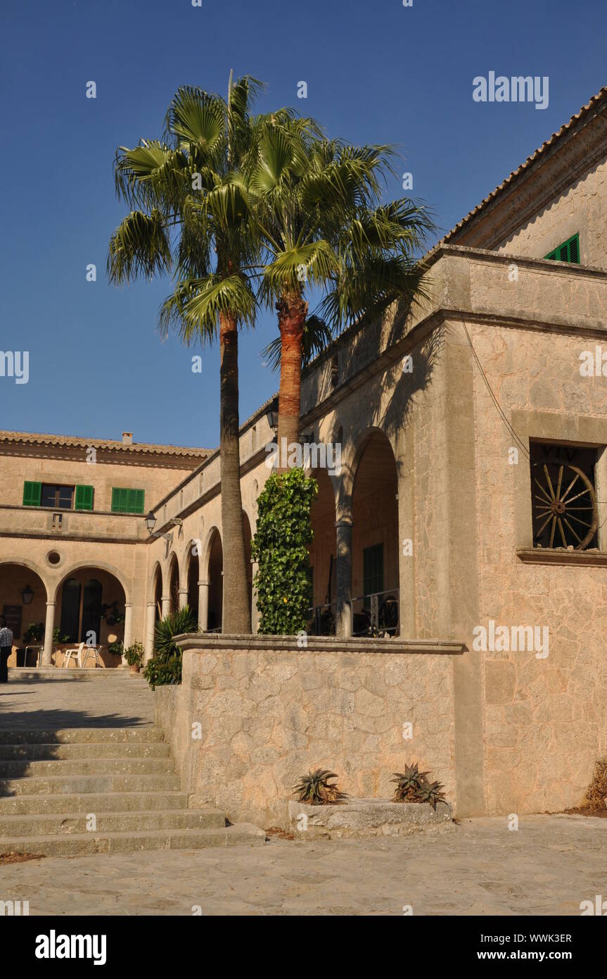 Monastère sur Mallorca Banque D'Images