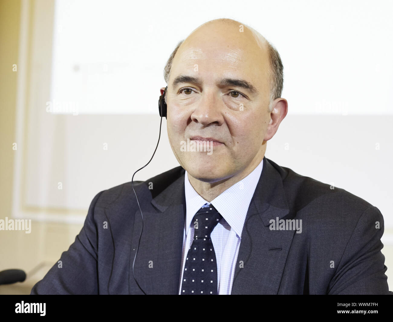 25e anniversaire du Conseil financier franco-allemand Banque D'Images