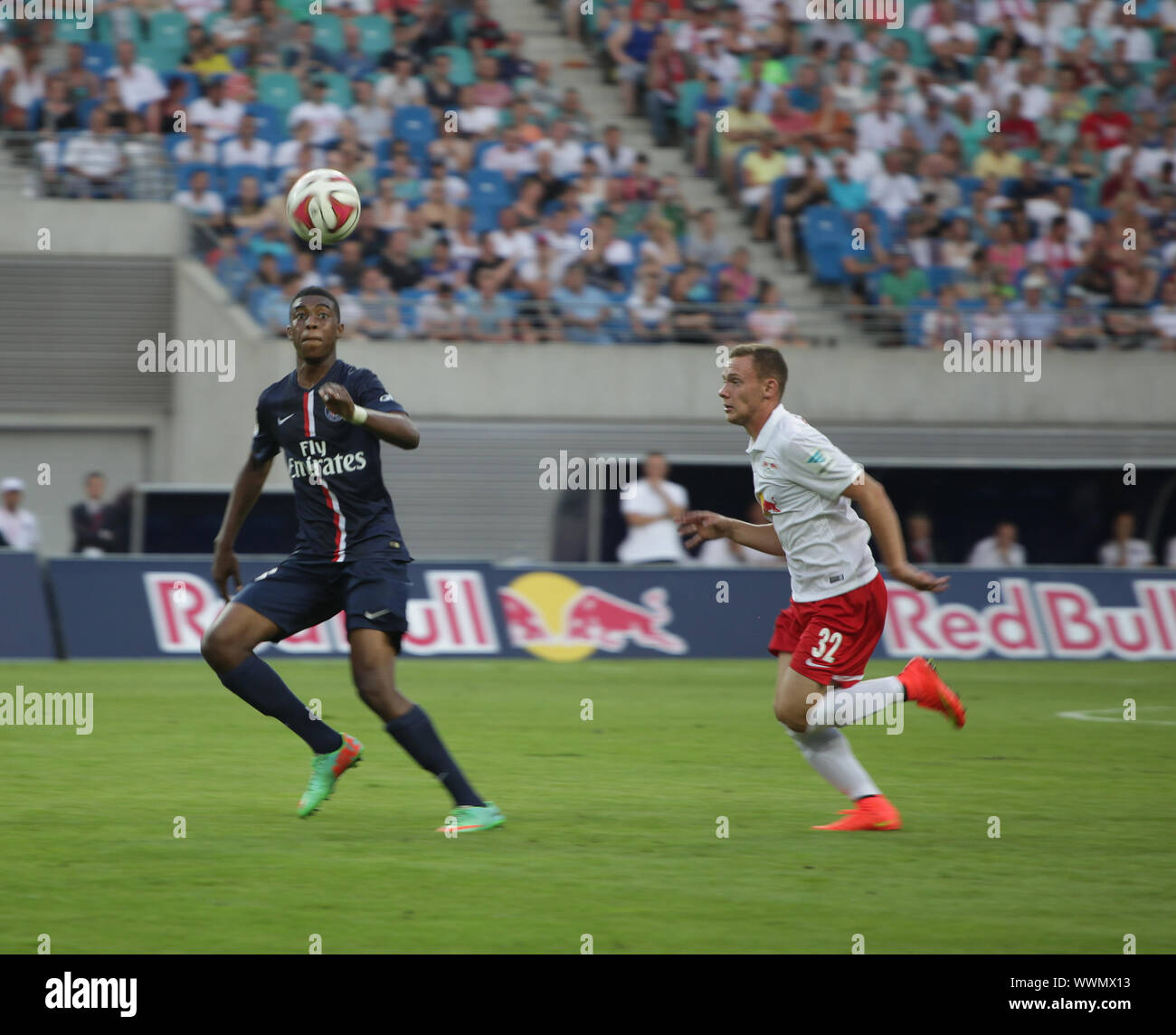 Testspiel RB Leipzig gegen Paris Saint-Germain FC am 18.7.14 Banque D'Images