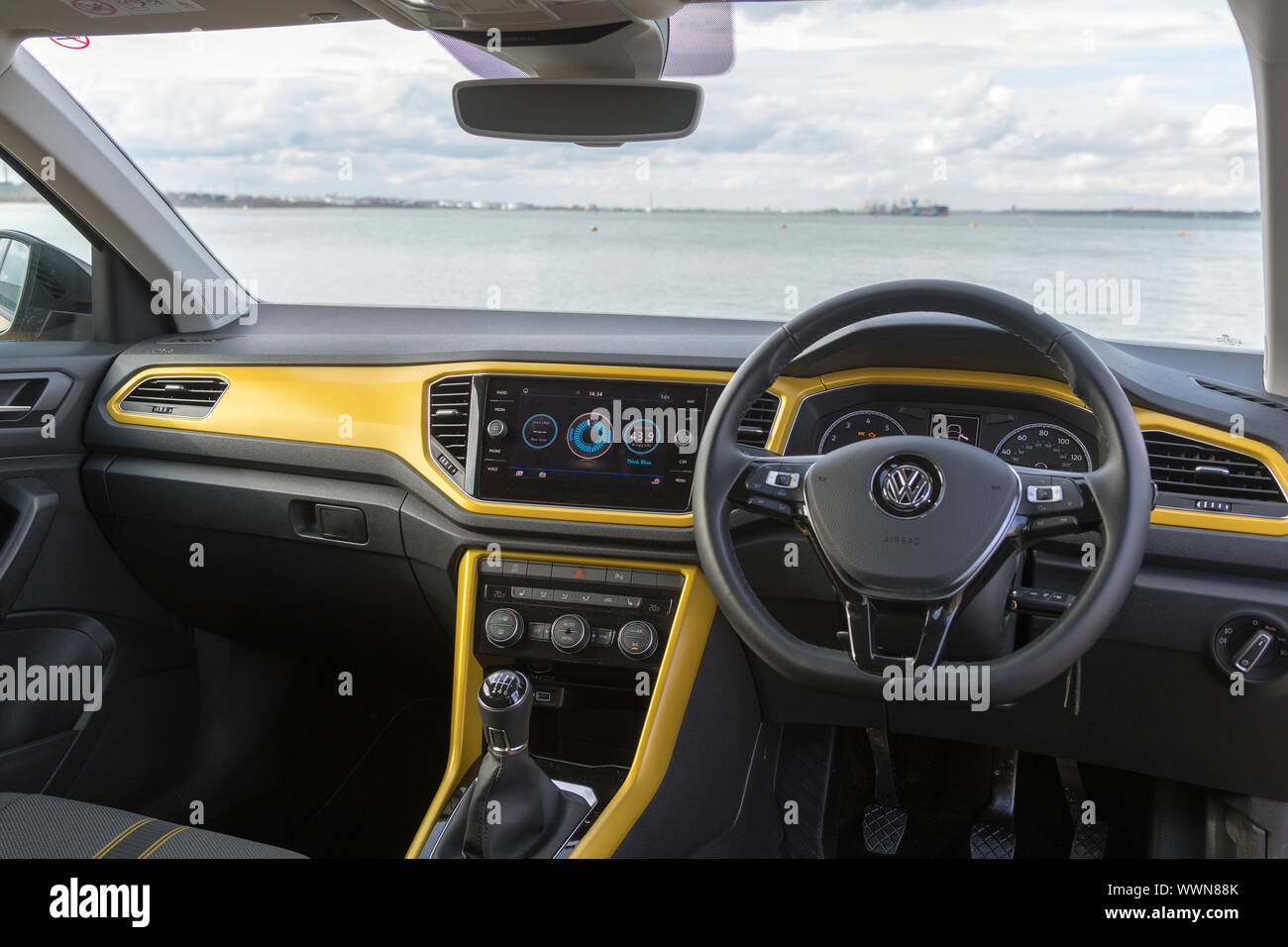 2017 Volkswagen T-Roc. Banque D'Images