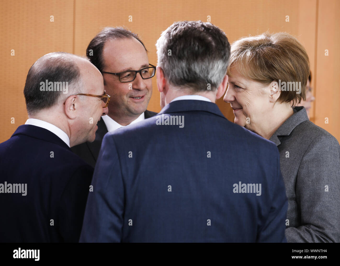 17. Conseil des ministres franco-allemand à Berlin - Séance plénière du Conseil des ministres Banque D'Images