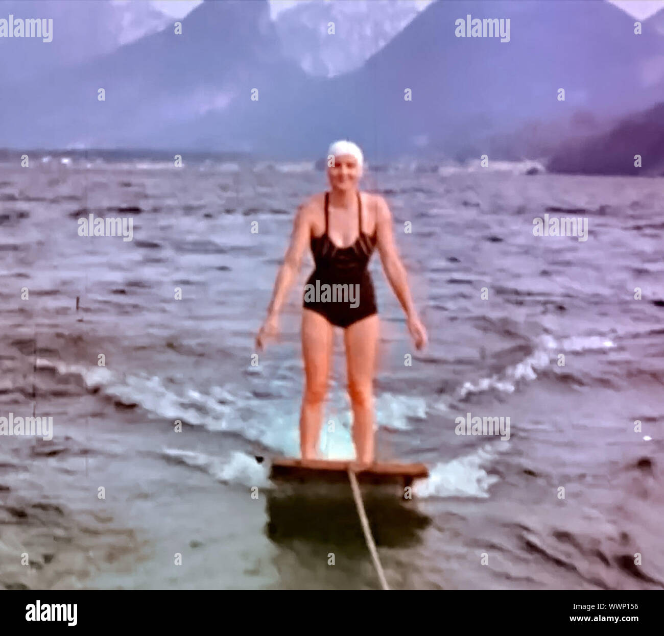 Eva Anna Paula Hitler - Braun, partenaire et épouse d'Adolf Hitler Banque D'Images