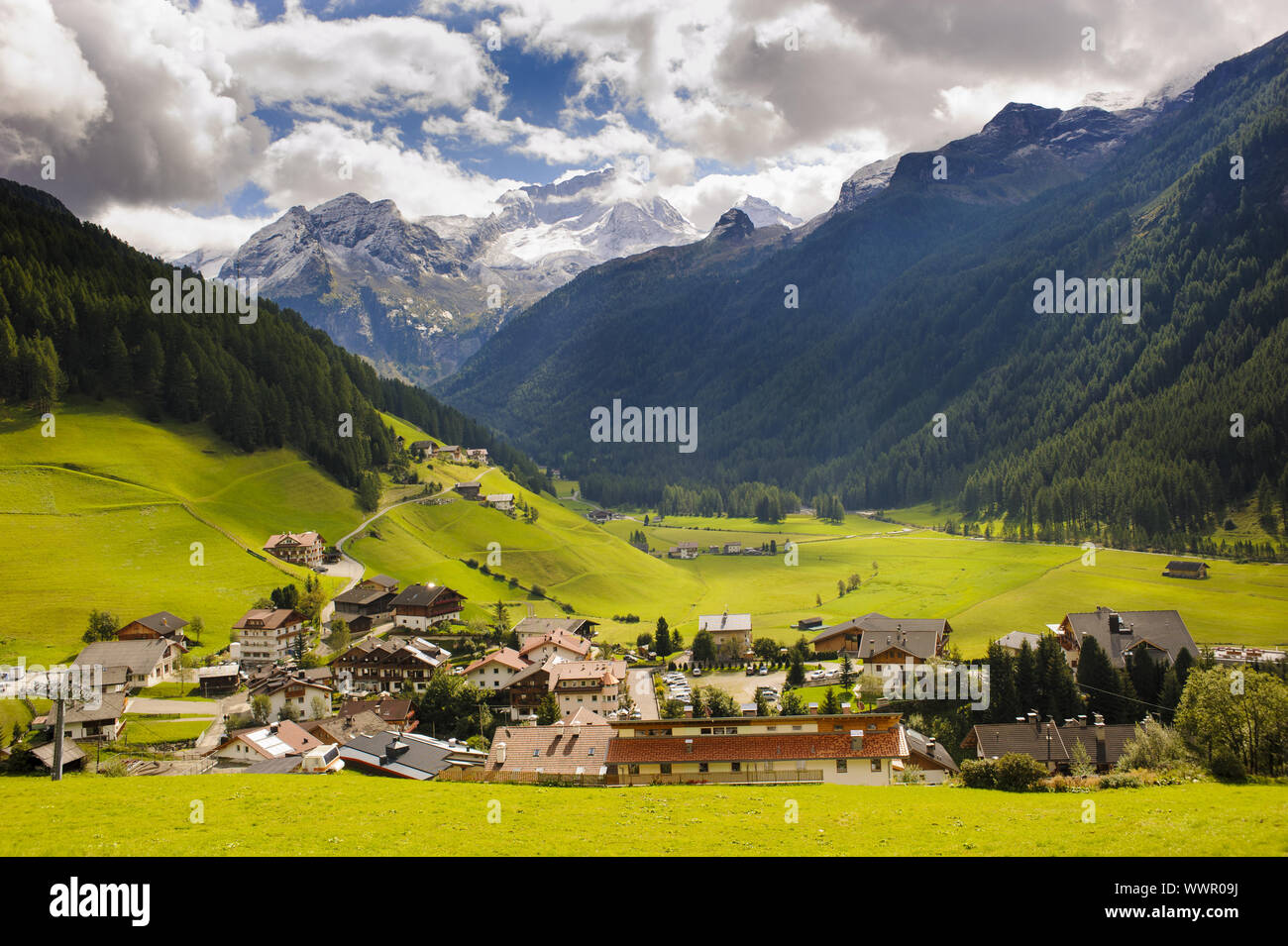 Lieu Cours im Ahrntal Banque D'Images