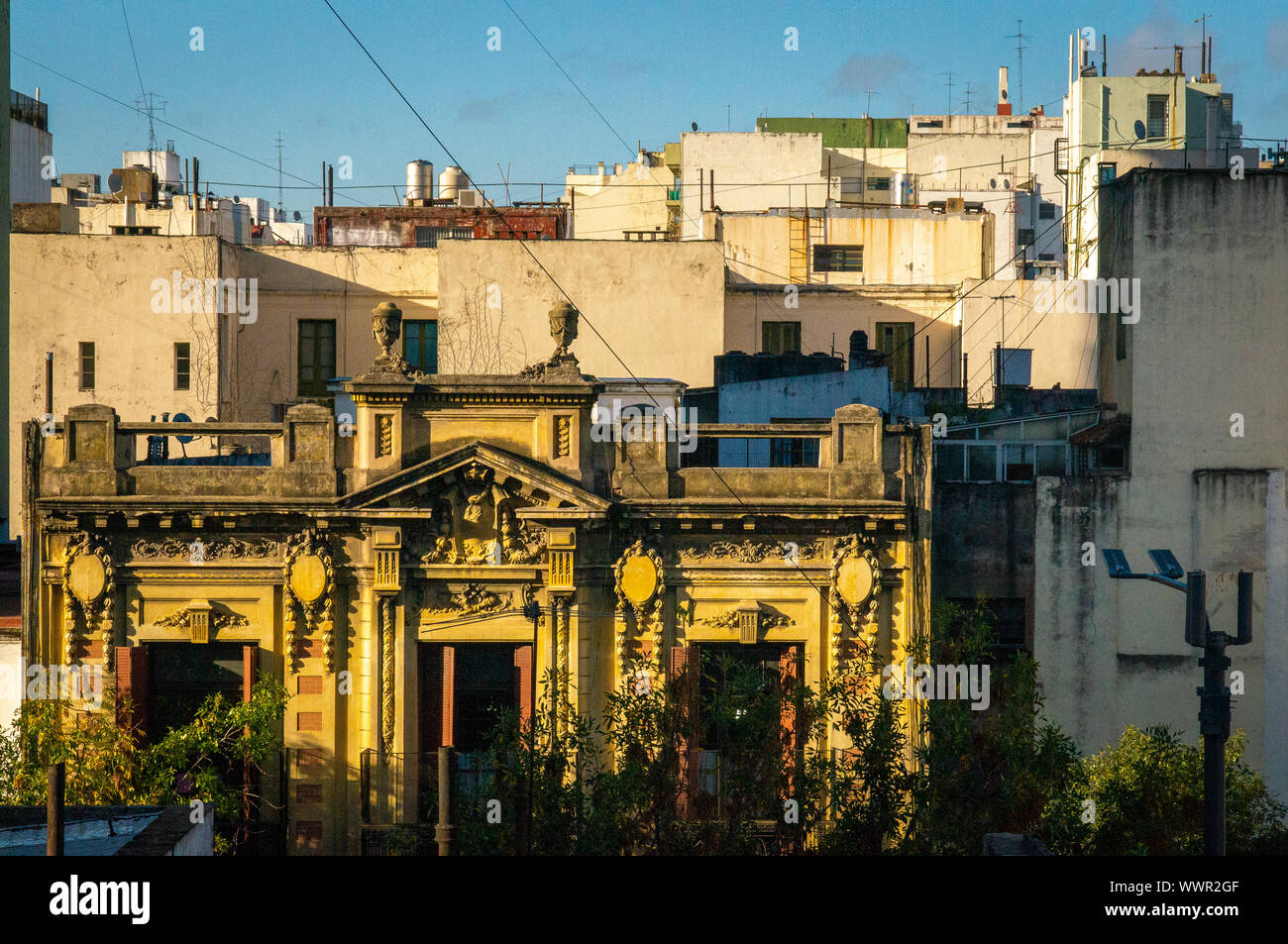 Impressions de Buenos Aires - San Telmo skylines Banque D'Images