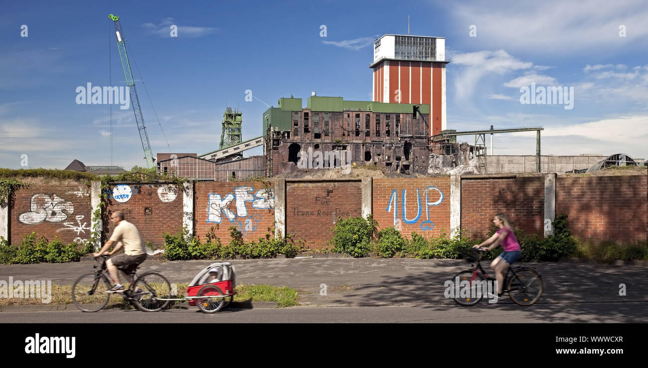 Friedrich Heinrich mine de charbon, Kamp-Lintfort, Ruhr, Nordrhein-Westfalen, Germany, Europe Banque D'Images