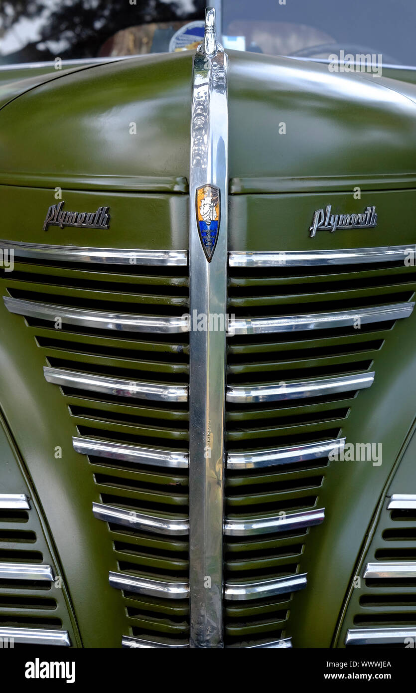 Véhicule à moteur plymouth militaire américain Banque D'Images
