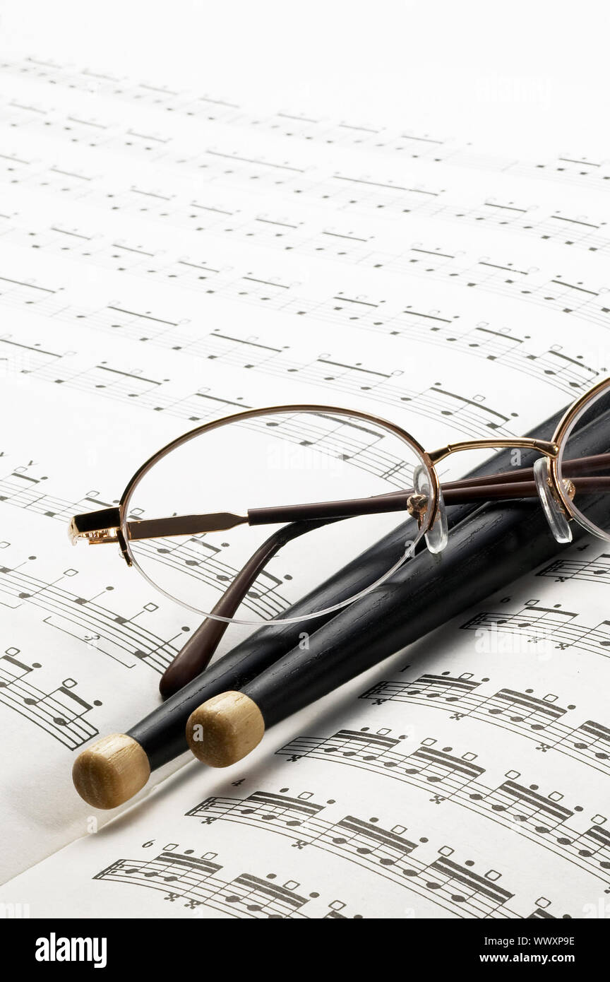 Music charts Banque D'Images