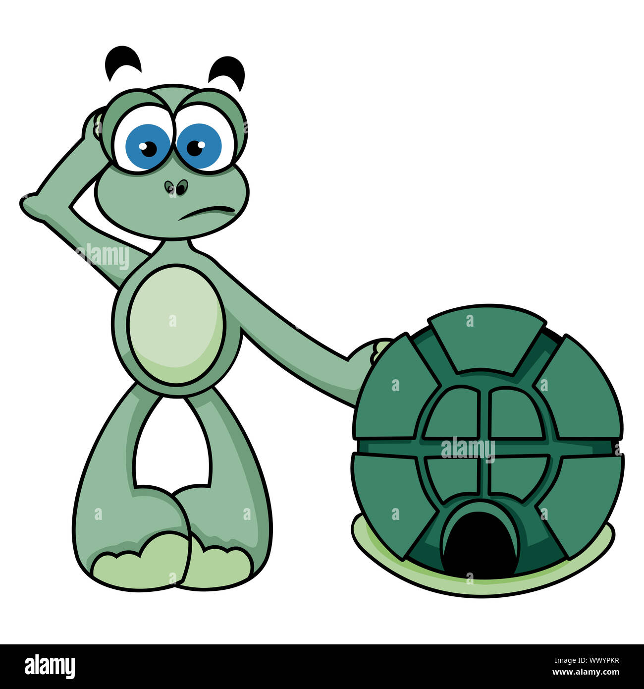 Tortue mignon Banque D'Images