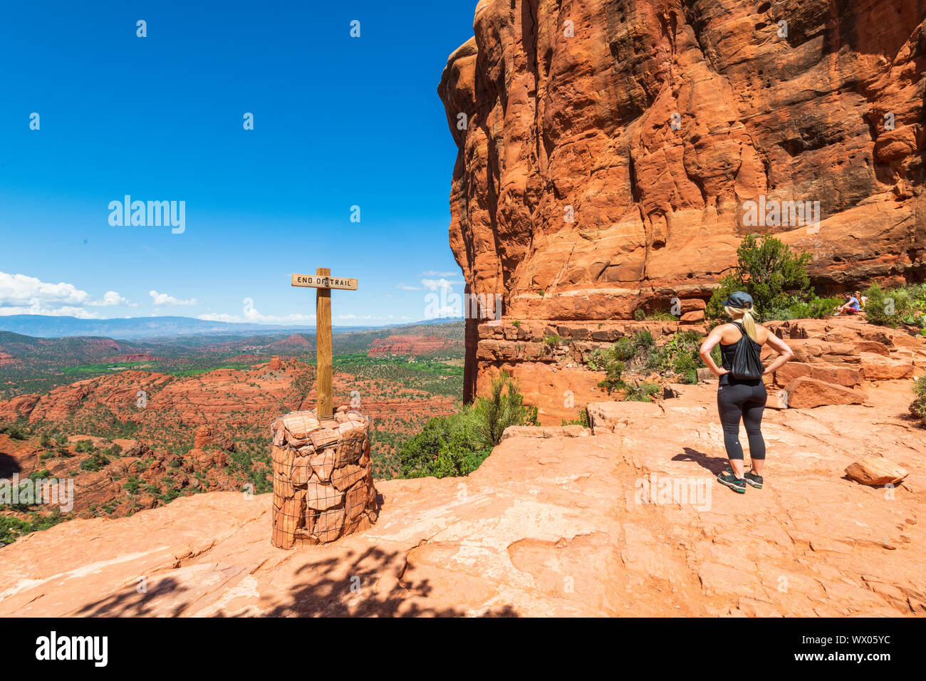 La selle de Cathedral Rock, Sedona, Arizona, États-Unis d'Amérique, Amérique du Nord Banque D'Images