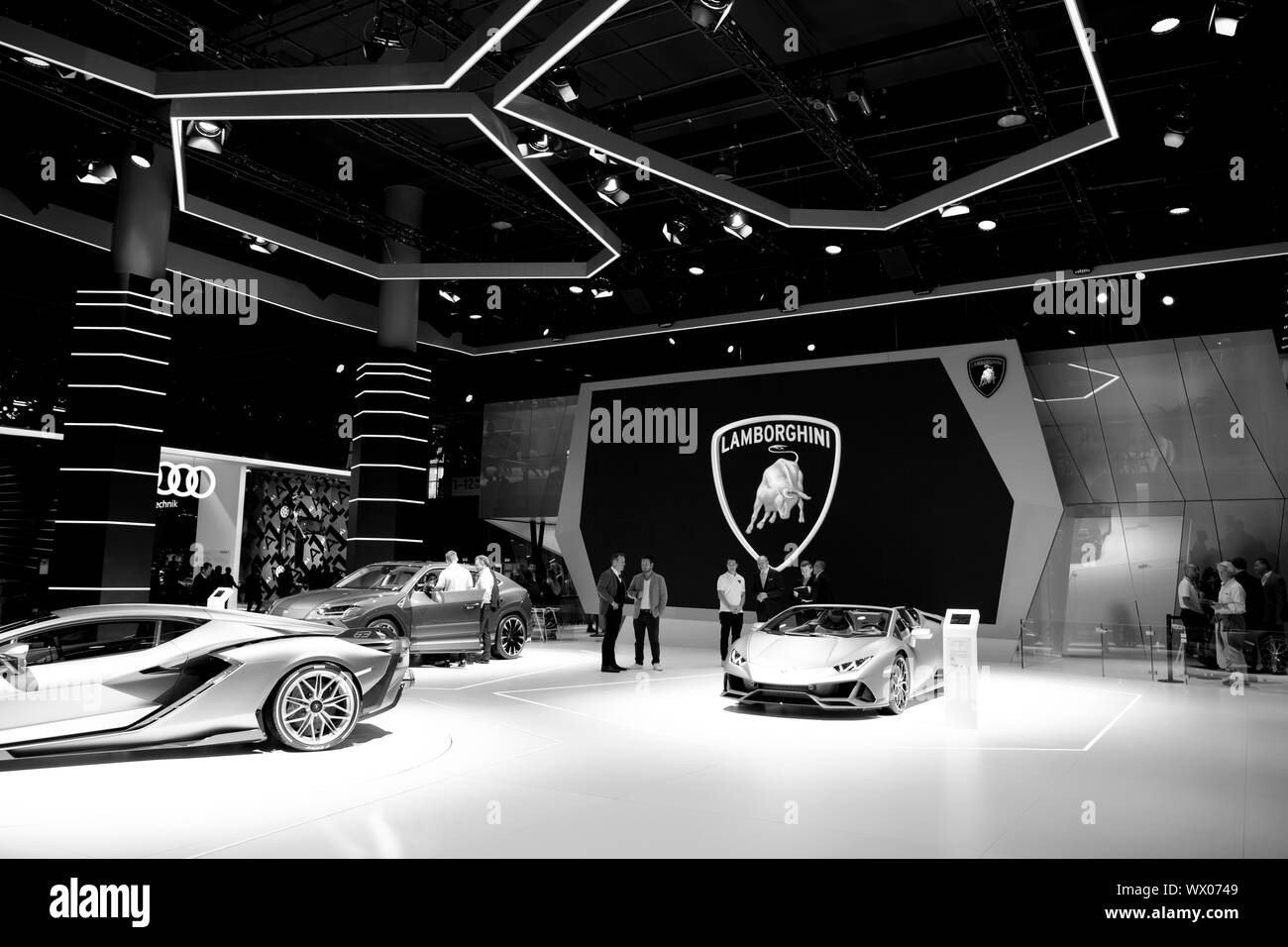 Impressions de la foire internationale de l'automobile de Francfort am Main Allemagne en septembre 2019 Banque D'Images