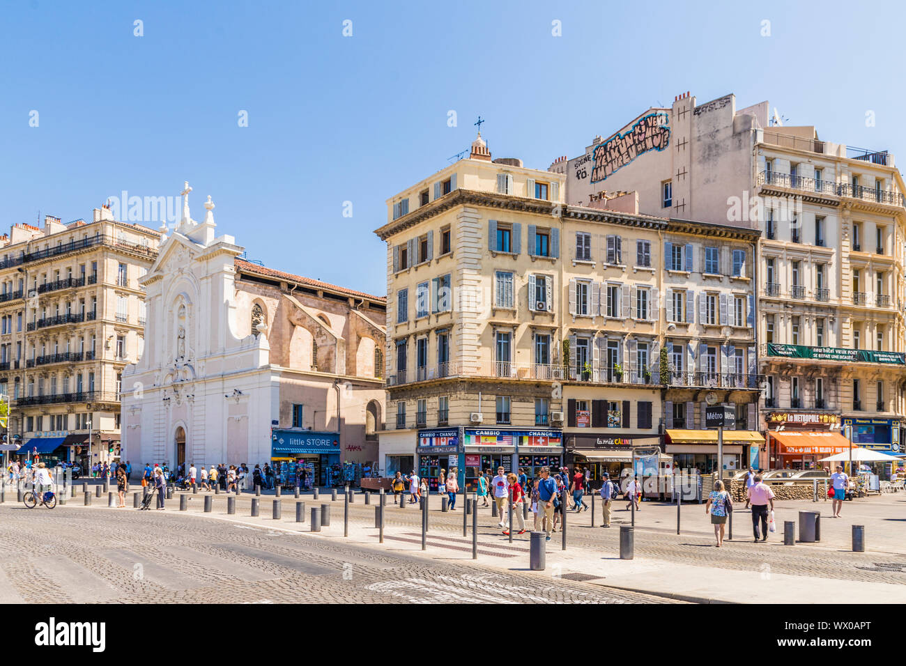 Marseille, Bouches du Rhone, Provence Alpes Cote d'Azur, d'Azur, France, Europe, Méditerranée Banque D'Images