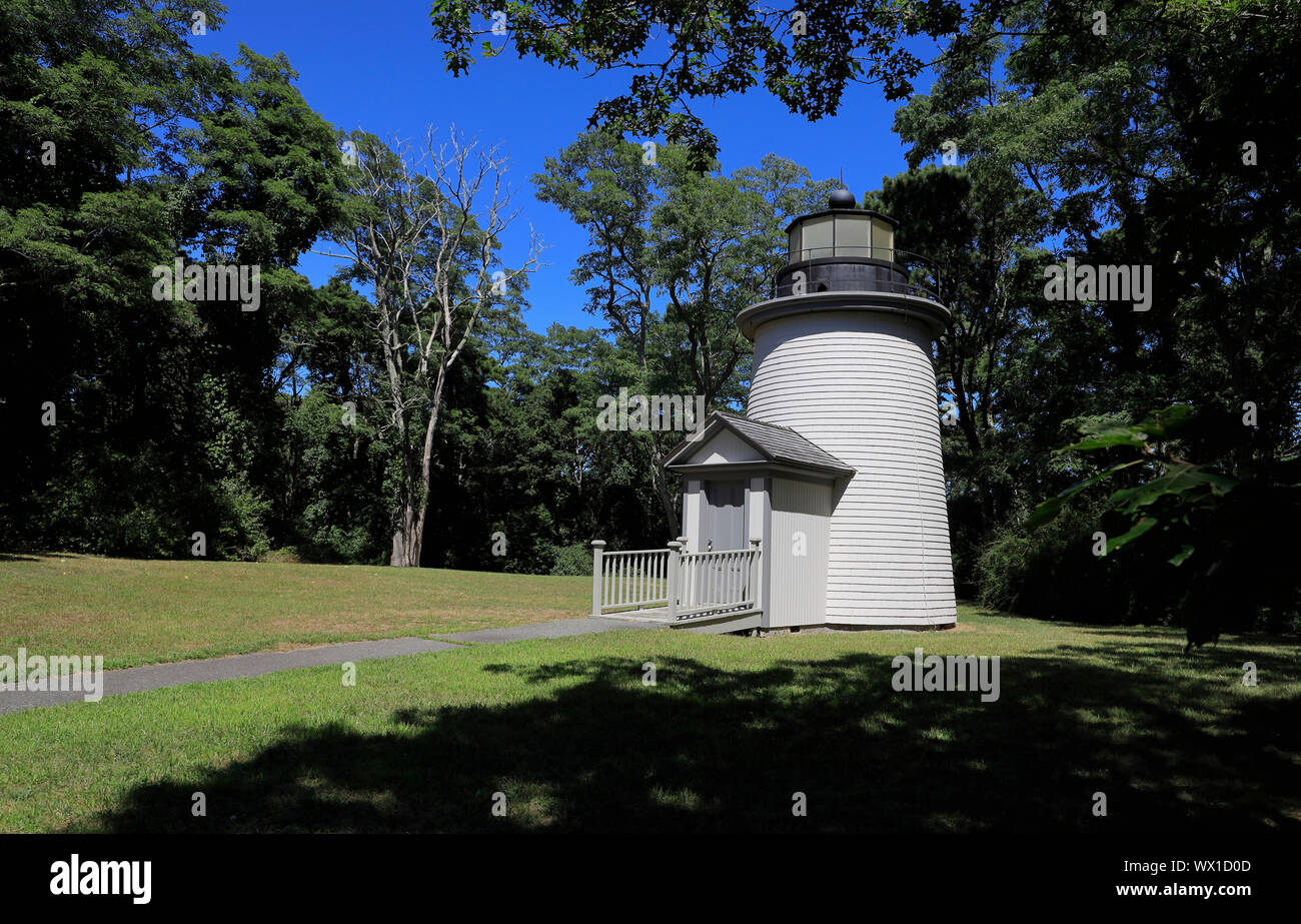 Les trois soeurs de Nauset aka les trois soeurs phares à Eastham.Cape Cod National Seashore. Eastham. Massachusetts.États-Unis Banque D'Images