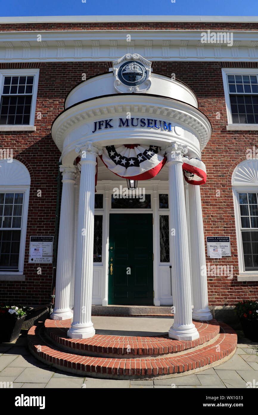 John F Kennedy Hyannis Museum.museum.JFK Hyannis Cape Cod..Massachusetts.USA Banque D'Images