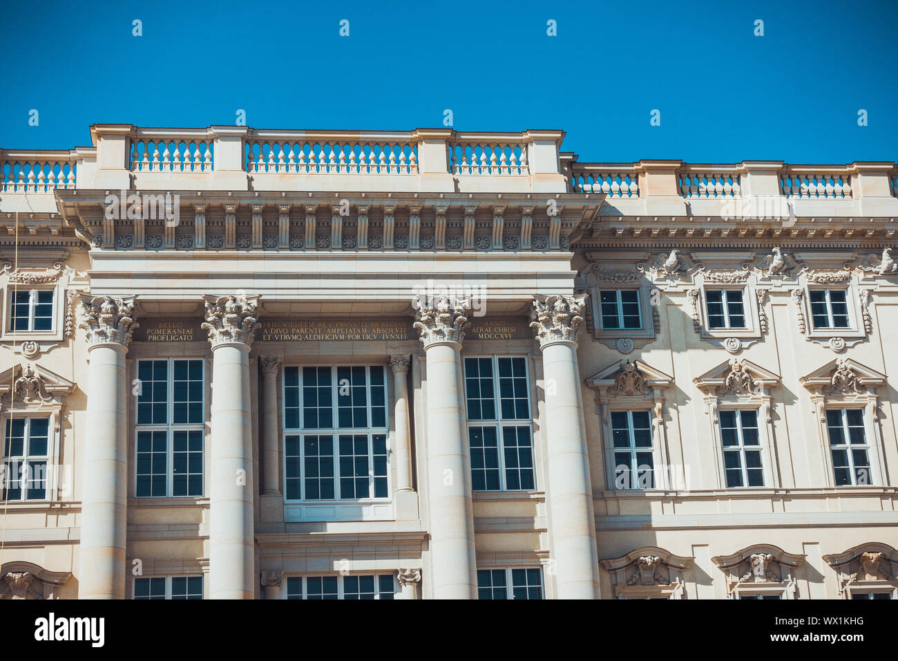 Bâtiment historique au cœur de Berlin Banque D'Images