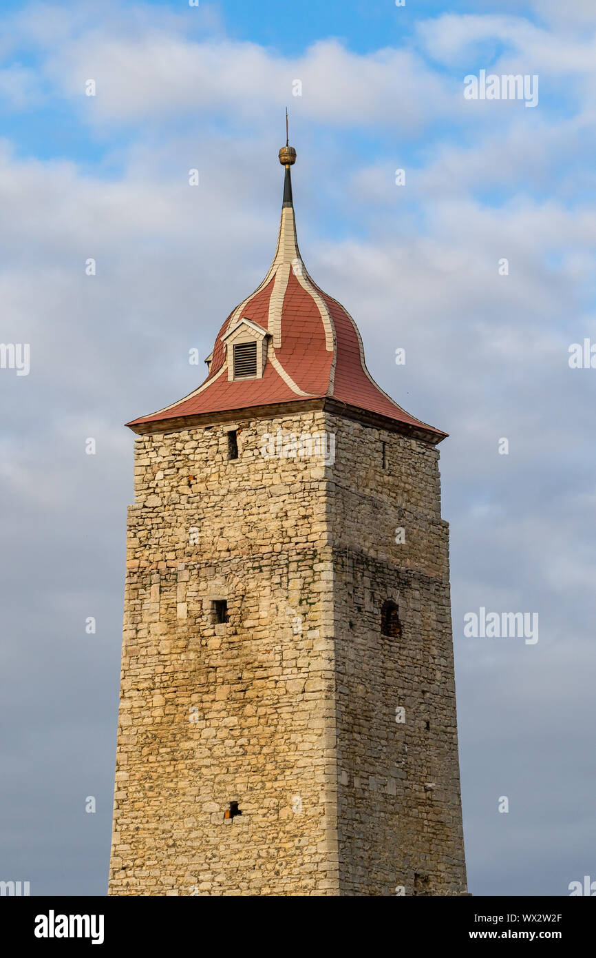 Château Hausneindorf Harz district Banque D'Images