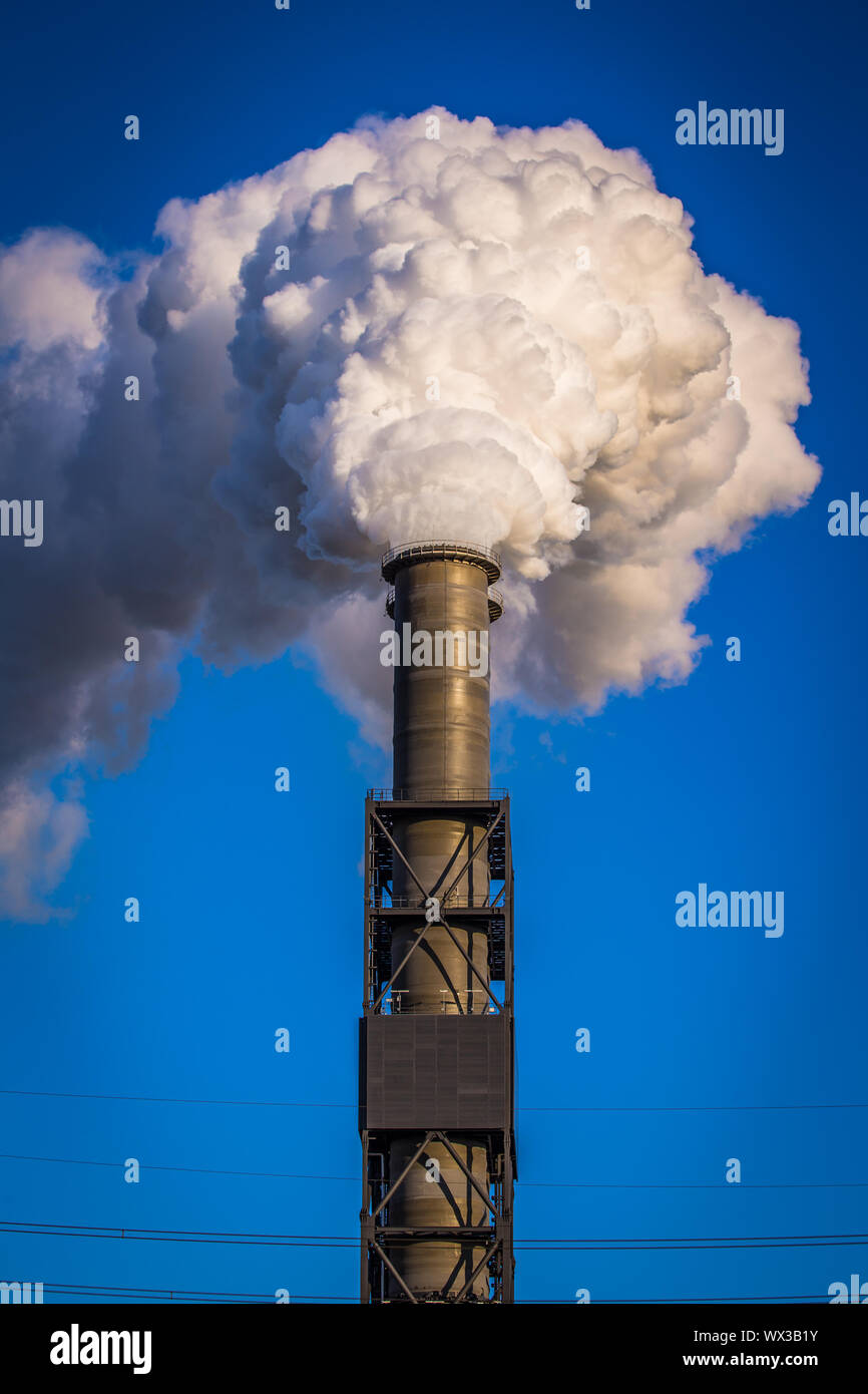 Pollution de l’air Banque D'Images