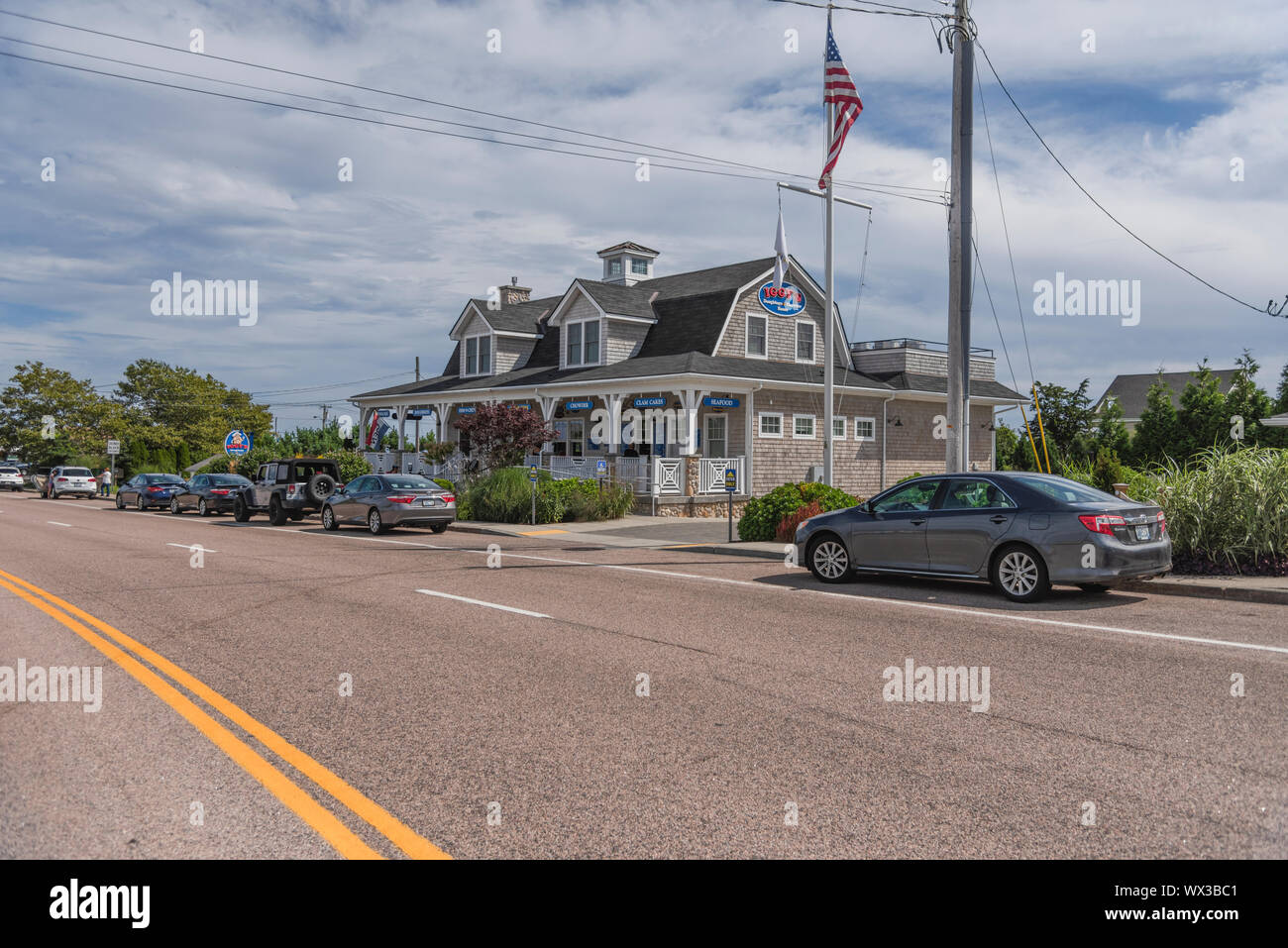 Iggy's Chowder House Narragansett, Rhode Island Banque D'Images