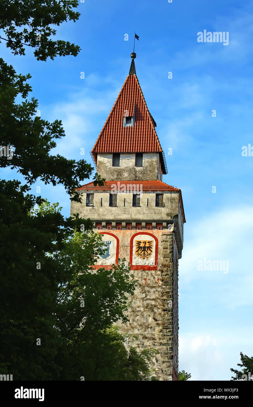 Ravensburg est une ville d'Allemagne avec de nombreuses attractions historiques Banque D'Images