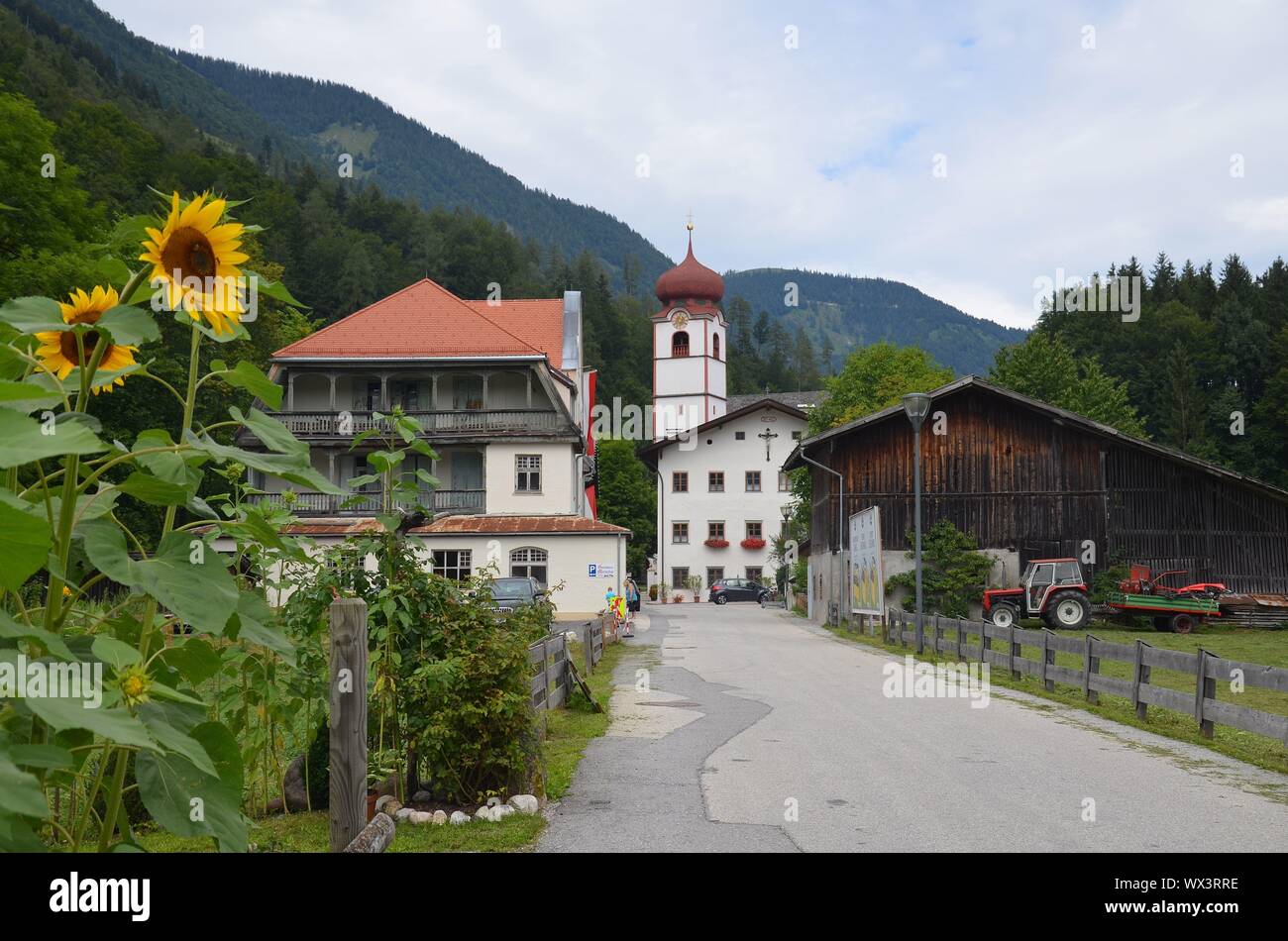 Basilique Die von Mariathal, Kramsach, bei de Rattenberg, Tirol, Österreich Banque D'Images