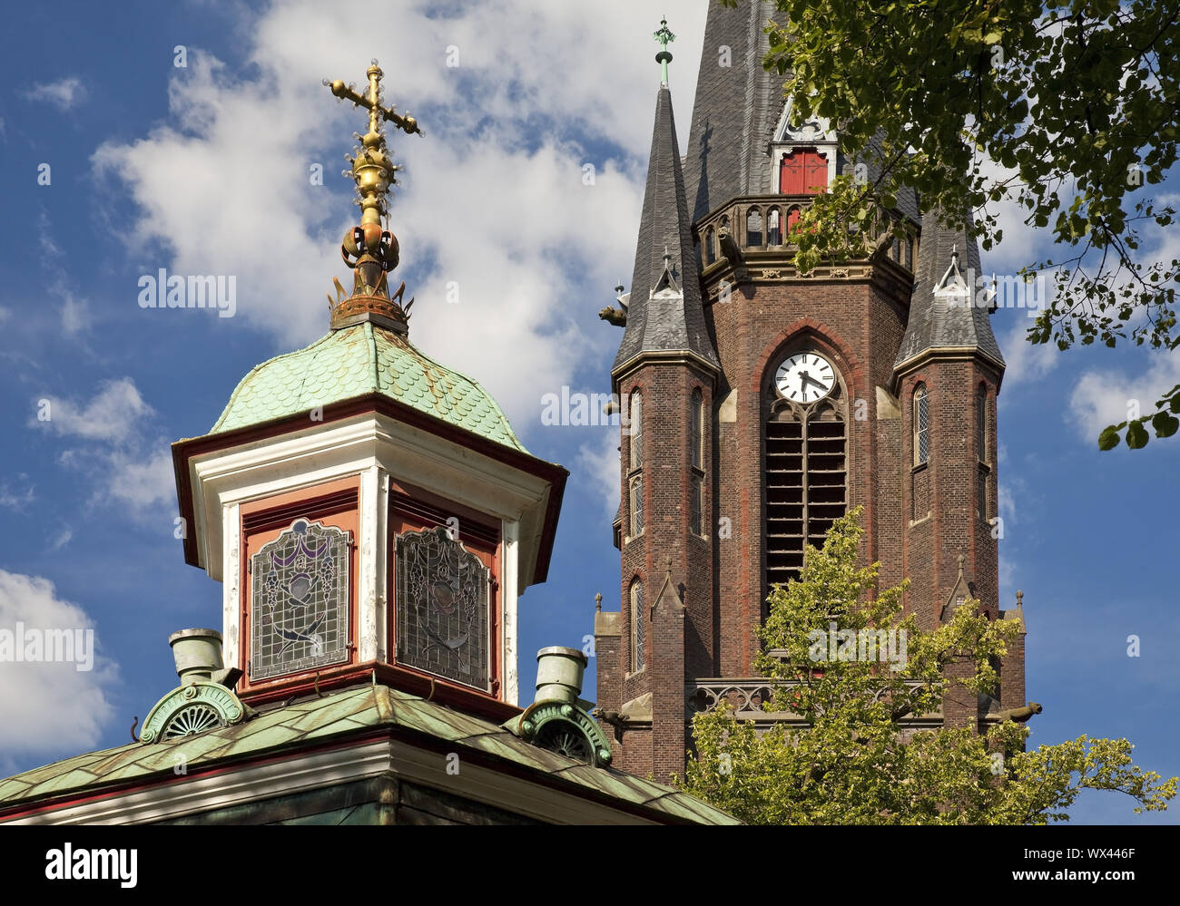 Chapelle de la miséricorde et de la Basilique Sainte-Marie,, Kevelaer, Bas-Rhin, France, Europe Banque D'Images