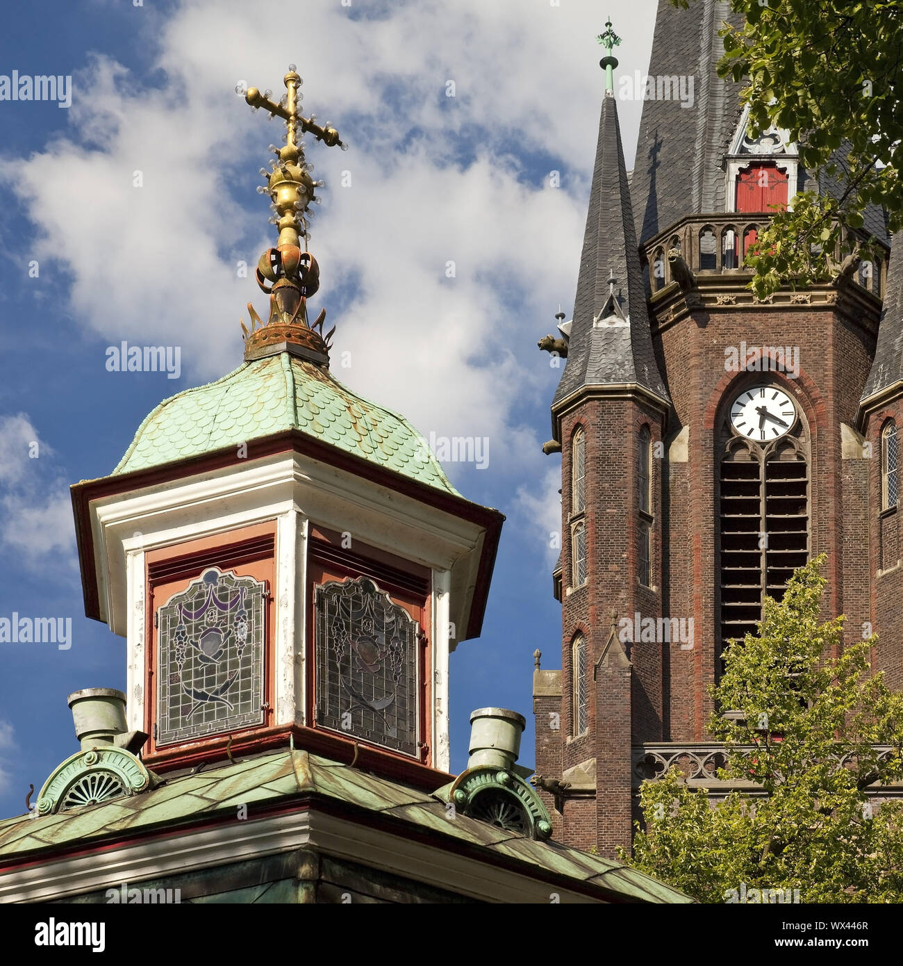 Chapelle de la miséricorde et de la Basilique Sainte-Marie,, Kevelaer, Bas-Rhin, France, Europe Banque D'Images