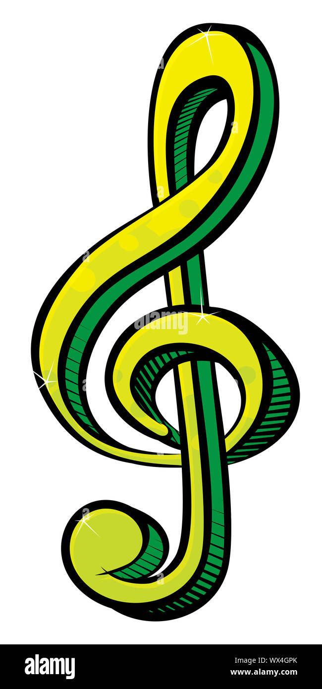 Symbole de la musique Banque D'Images