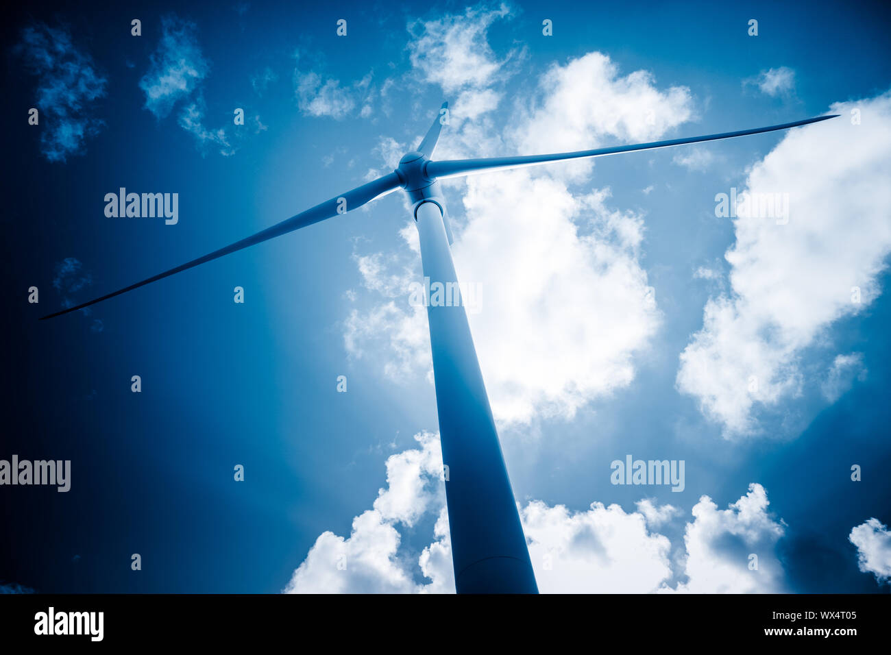 générateurs de vent Banque D'Images