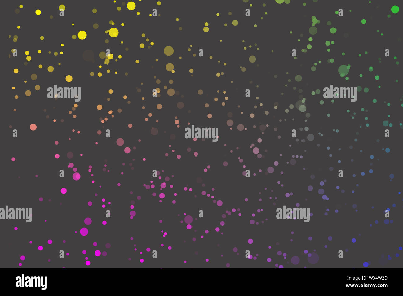 Confetti flicker fond gris Banque D'Images